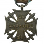 Skautský čestný kříž Za zásluhy. Bronz. (320)