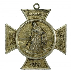 Kreuz der Veteranenvereinigung, Danzig 1922 (342)
