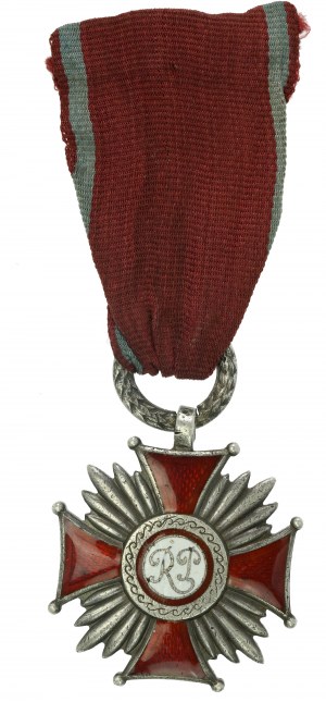 Silver Cross of Merit of the Republic of Poland - Caritas, Grabski (345)