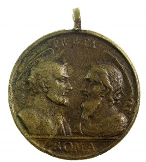 Kirchenstaat, Vatikanstadt, religiöse Medaille aus dem 18. Jahrhundert (501)