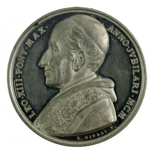 Vaticano, Leone XIII, medaglia 1900 (502)