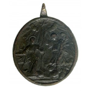 Medal religijny, św. Antoni, XVIII w. (505)