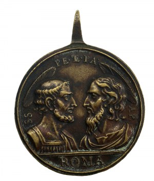 État ecclésiastique, Cité du Vatican, médaille religieuse du XVIIIe siècle (506)