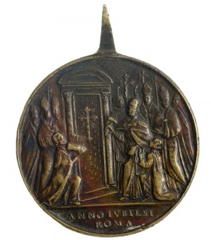 Church State, Vatican City, 18th century religious medal (506)