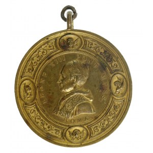 Città del Vaticano, Leone XIII, medaglia della Basilica di San Pietro (507)