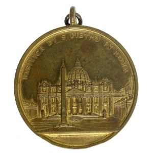 Cité du Vatican, Léon XIII, médaille de la basilique Saint-Pierre (507)