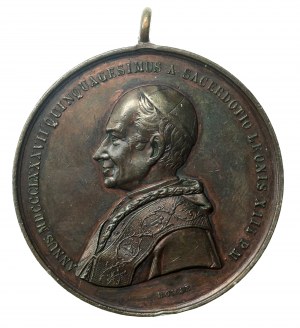 Watykan, Leon XIII, medal 1887 (511)