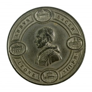 Vatikán, Lev XIII, medaile Jana Křtitele de la Salle (512)