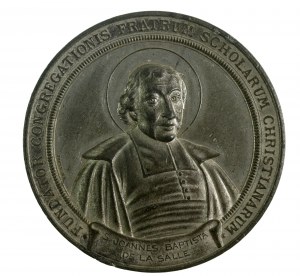 Vatican, Léon XIII, médaille de Jean-Baptiste de la Salle (512)