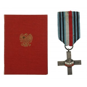 Croce degli insorti di Varsavia con carta d'identità 1982 (605)