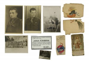 3 sada pamětních předmětů vojáka DSK (608)