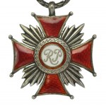 Strieborný kríž za zásluhy 1949 -1952. mincovňa. Rez (613)