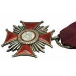Stříbrný kříž za zásluhy 1949-1952. mincovna. Broušeno (613)