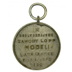 LOPP medal - IX National Competition of Flying Models, Stanislawow 1938 (619)