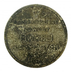 Médaille LOPP - 5ème concours national d'aéromodélisme Poznań 1934 (622)