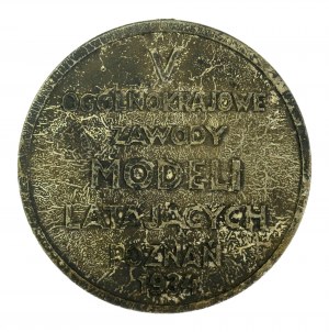 Medal LOPP - V Ogólnokrajowe Zawody Modeli Latających Poznań 1934 (622)