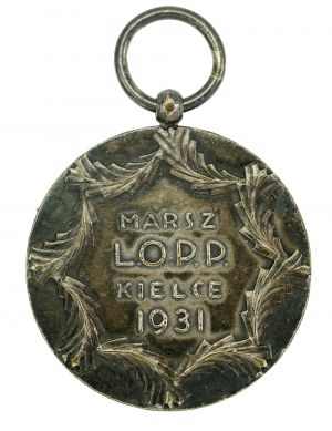 Medaila LOPP, pochod LOPP Kielce, 1931 (624)