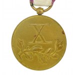 Zweite Republik, Medaille für langjährige Dienste, X Jahre (632)
