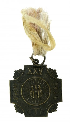 Czestochowa Cyclists' Society sports token, 1909-1934 (635)