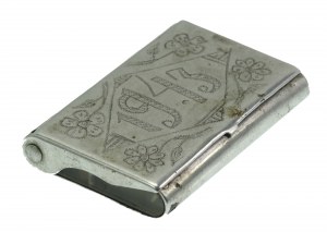 Soldier's cigarette box, so-called trench art, 1943 (637)