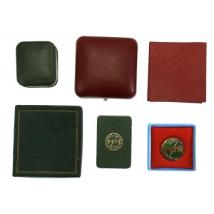 PTTK badge and medal set, 6 pcs. (638)