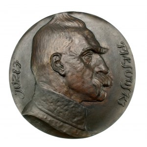 Plaque Józef Piłsudski. Ref. J.Raszka [année 1917] (2)