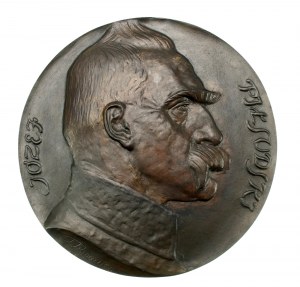 Plaque Józef Piłsudski. Ref. J.Raszka [année 1917] (2)