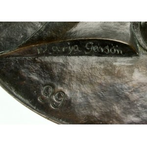 Placard of Frederic Chopin, signed Marya Gerson, 1899 (3)