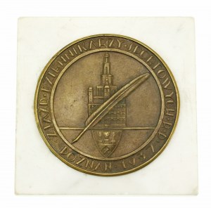 Medal Zjazd dziennikarzy sportowych RP. Poznań 1937 r. (9)