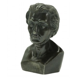 Bildhauerei Adam Mickiewicz. Minter, Warschau 1850er Jahre (11)