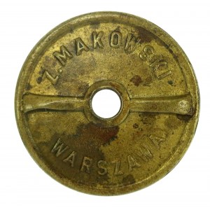 Badge cap, signed Z. Makowski Warsaw(20)