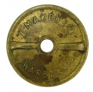 Abzeichen Mütze, signiert Z. Makowski Warschau(20)