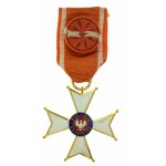 Repubblica Popolare di Polonia, Croce di Ufficiale dell'Ordine di Polonia Restituta, 4a classe in scatola (372)