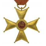 Volksrepublik Polen, Offizierskreuz des Ordens der Polonia Restituta, 4. Klasse im Kasten (372)