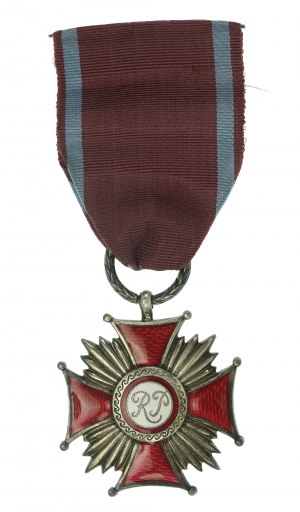 Kommunistische Partei, Silbernes Verdienstkreuz. Münze 1949-1952 (373)