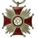 Druhá republika, Stříbrný kříž za zásluhy. Gontarczyk (377)