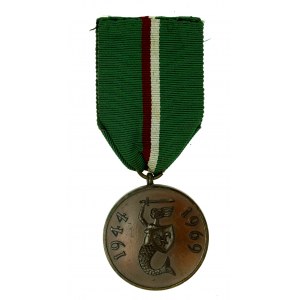 Médaille du 25e anniversaire de la bataille de Monte Cassino 1944 - 1969 (411)