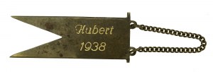 II RP, Gagliardetto dell'artiglieria pesante del concorso ippico Hubert 1938 (418)