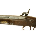 Pair of cap-shaped dueling pistols, 19th century (219)