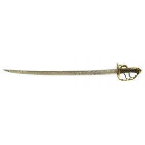 Saber of foot riflemen in scabbard, France, 1789 - 1792 (201)