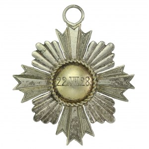 II RP, Distintivo della Fraternità del Tiro a Segno, Nakło 1928 (553)