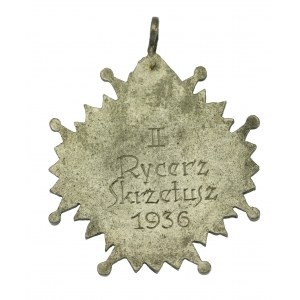 Seconda Repubblica, Distintivo della Fraternità del Tiro a Segno, Skrzetusz Wlkp. 1936 (555)