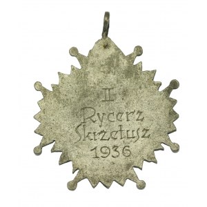 Zweite Republik, Abzeichen der Schützenbruderschaft, Skrzetusz Wlkp. 1936 (555)