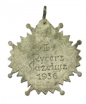 Deuxième République, insigne de la Fraternité des tireurs, Skrzetusz Wlkp. 1936 (555)