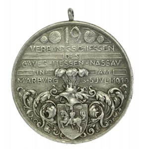 Deutschland, Schützenmedaille 1910. (557)