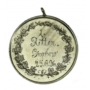Grabow-on-Prosna shooting medal, 1896 (563)