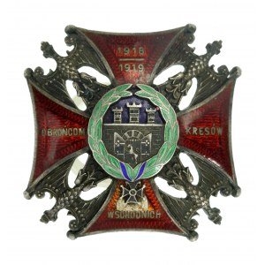 II RP, Distintivo degli Aquilotti, Difensori dei Confini Orientali 1920. versione rara (570)
