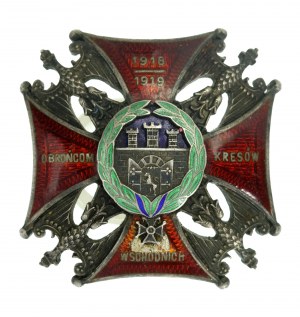 II RP, Badge of the Eaglets, Defenders of the Eastern Borderlands 1920. rare version (570)