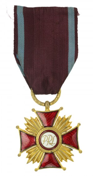 PRL, Croix d'or du mérite de la République populaire de Pologne - CUT (572)