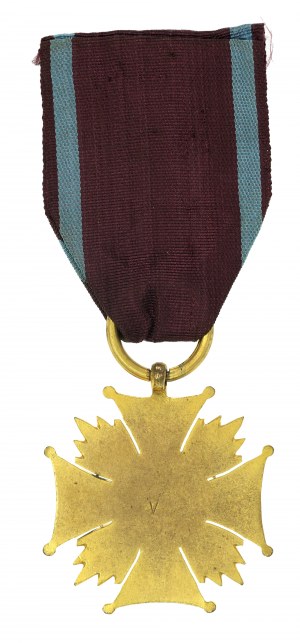 PRL, Croix d'or du mérite de la République populaire de Pologne - CUT (572)